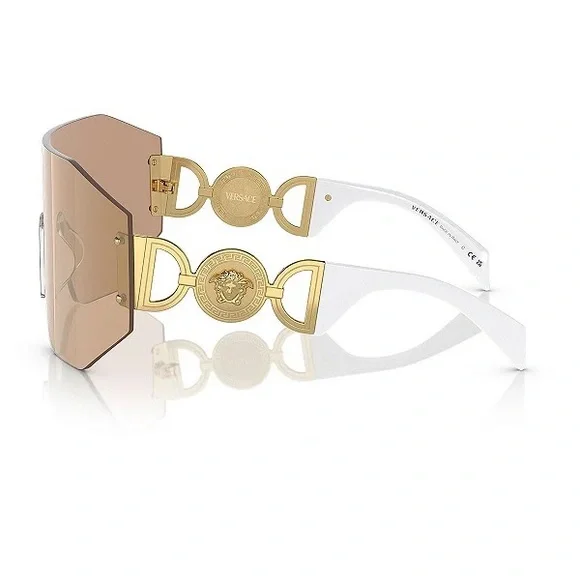 NEW VERSACE SHIELD SUNGLASSES - Picture 3 of 5